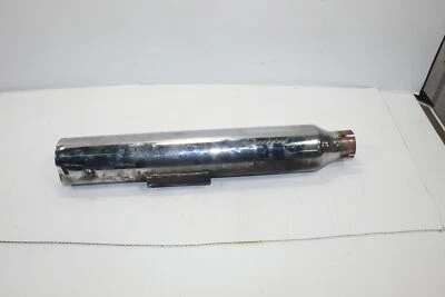 2009 Harley-davidson Dyna Chrome Oem Muffler Exhaust Silencer Pipe 64753-09 - Image 1 of 4