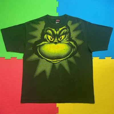 Vintage 2001 The Grinch Big Face t-shirt on a Dr. Seuss tag size XL  - Image 1 of 3