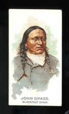 1888 N2 Allen & Ginter American Indian Chiefs John Grass GOOD+ *BB-1032*
