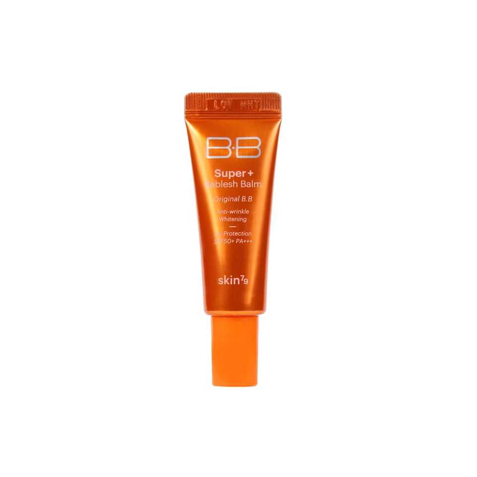 SKIN79 Super+ Beblesh Balm 橙色 BB 霜 7 克 SPF50 PA++++ — 第 1/1 张图片