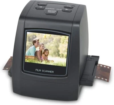 Film & Slide Scanner 35mm 135mm Films/Slides/Negatives to Digital JPEG Photos - image 1 of 4