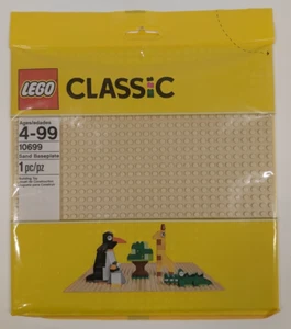 New Lego Classic Sand Baseplate (10699) Factory Sealed 10" X 10" - Picture 1 of 8