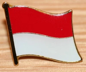 MONACO Flag Country Metal Lapel Pin Badge - Picture 1 of 1