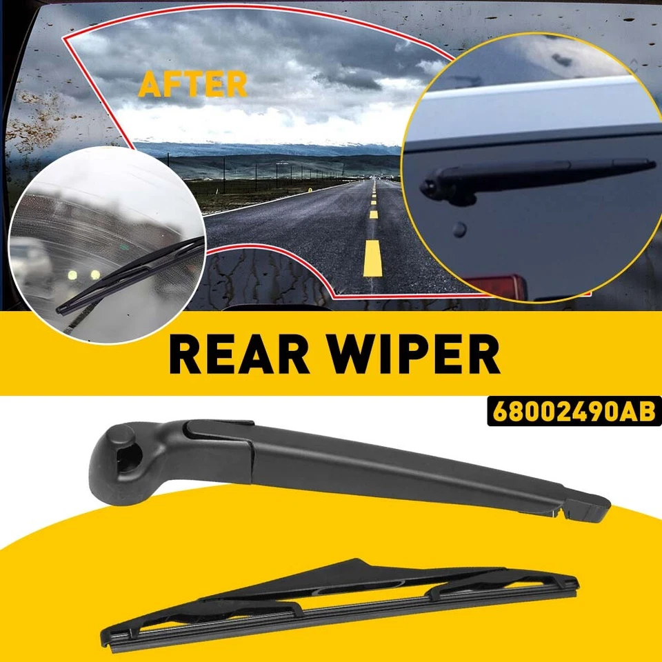 Conjunto de braço limpador traseiro para Jeep Wrangler (2007-2016) JK Wrangler # 68002490AB - Imagem 1 de 4