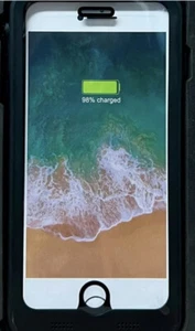 Rugged Battery Case for iPhone 7/8+ Plus Black Shock Dirt Snow Proof - Picture 1 of 4