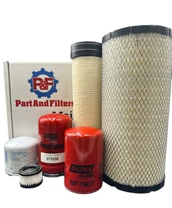 Kit de filtro P&F compatible con minicargadoras de oruga Kubota SVL97-2 - Imagen 1 de 2