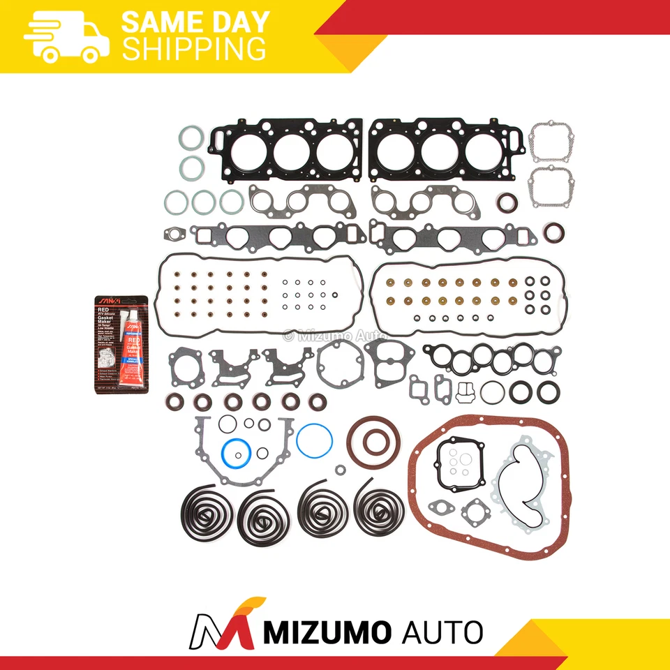 Full Gasket Set Fit 99-03 Lexus ES300 RX300 Toyota Highlander Avalon Camry 1MZFE - Image 1 of 4