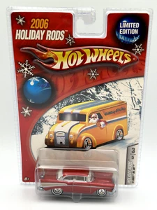 Hot Wheels 2006 Holiday Rods 1957 Chevy Bel Air, rot, 1:64, Neu in OVP - Bild 1 von 9