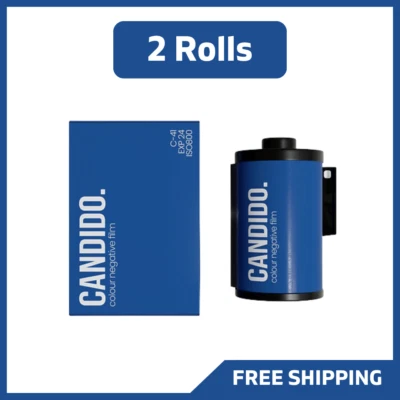 2 Rolls - Candido 800 135 35mm Color Negative Film (36exp) Design in London - Image 1 of 4