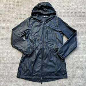 New Balance Windbreaker Jacket Women Small Running Jogging Hooded Cinch Waist - Picture 1 of 9