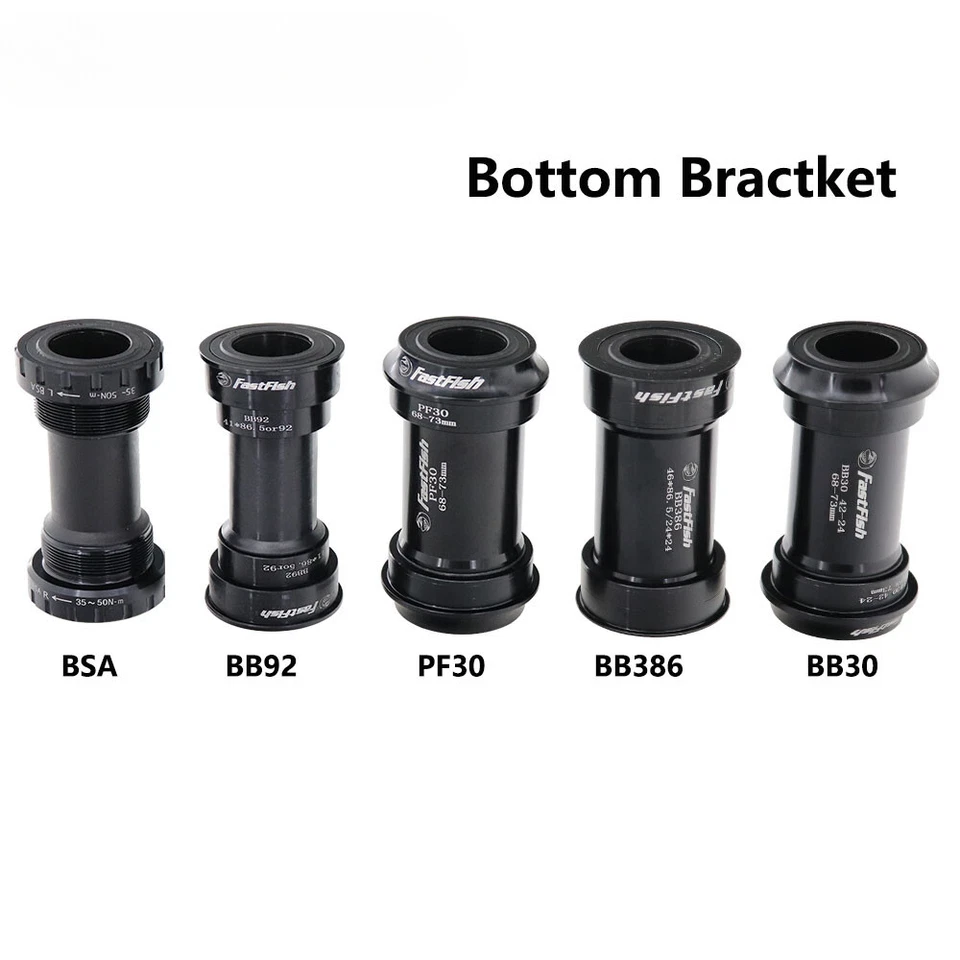 MTB / Road Crank Bottom Bracket BSA BB92 PF30 BB30 24mm MTB Road Bicycle Bottom - Image 1 of 4
