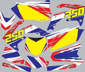 Graphic Kit for 1997-1999 Honda CR250 CR 250 shrouds fender plastic decals  - Picture 1 of 1