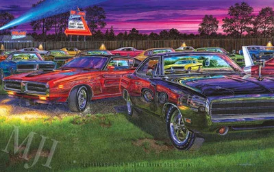 1969 1970 1971 DODGE CHARGER R/T ART 440 ПРИВОД В КИНО 383 MOPAR 426 MAN CAVE - Изображение 1 из 4