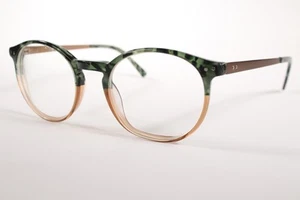 PROPIO Anteojos 5 Mujeres Verde/Marrón Borde Completo Plástico Gafas Monturas 50 mm - Imagen 1 de 4