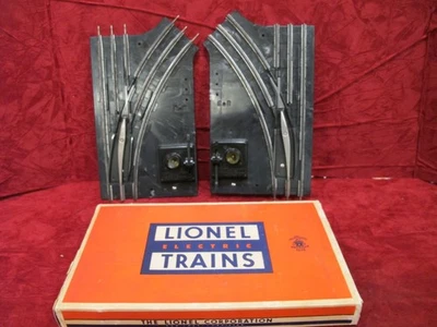 Postwar Lionel 027 Gauge 1022 R&L Manual Switches w/ Box C-7 - Image 1 of 4