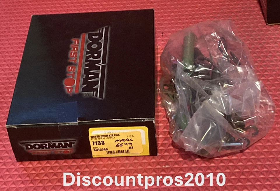 Dorman HW7250 Rear Drum Brake Hardware Kit Chrysler Dodge Plymouth 1965-1998 - Image 1 of 1