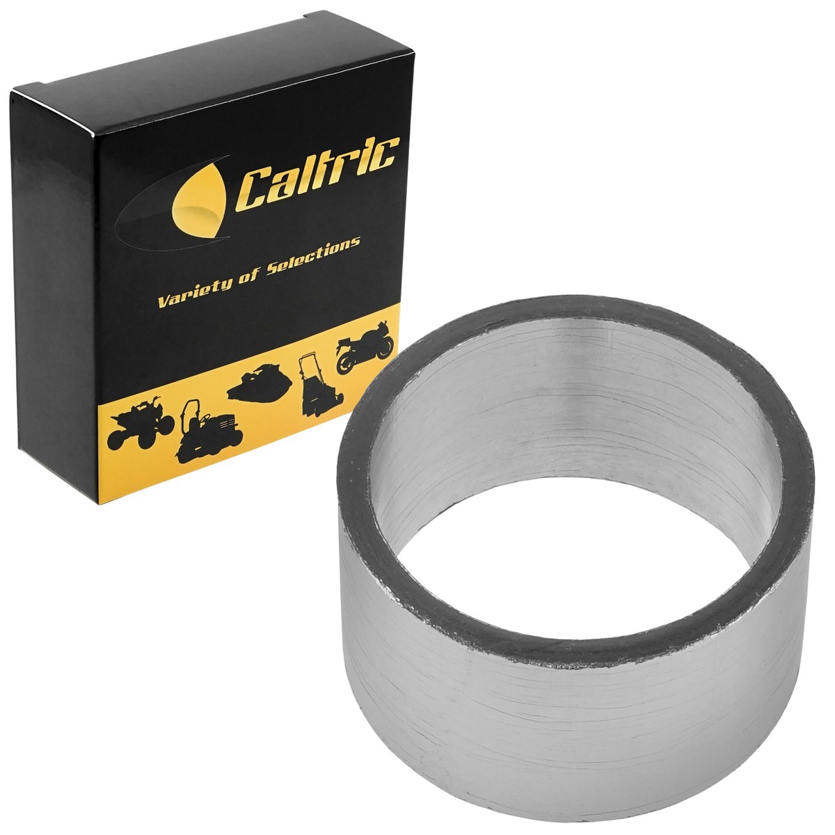 Caltric Exhaust Pipe Gasket For Can-Am Renegade & Outlander ATVs (2007-2015 Models)