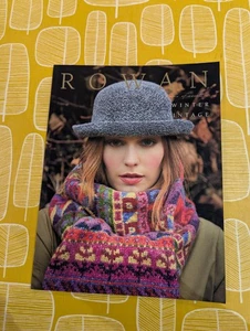 Rowan Kaffe Fasset's Winter Vintage Knitting Pattern Booklet 2019 - Picture 1 of 7