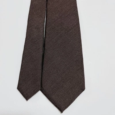 Good Drakes Tie High Solid Tie Plain Gloss Sette Piegue - Image 1 of 4