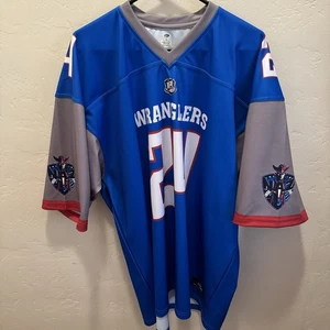 IFL Northern Arizona Wranglers Football #24 Trikot Shirt Herren blau XXL NAZ - Bild 1 von 8