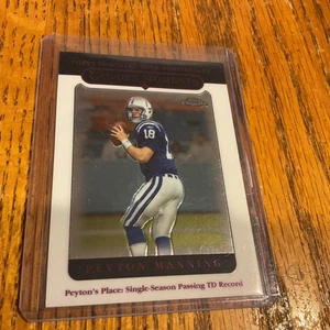 Topps Chrome 2005 ~ Peyton Manning ~ Golden Moments ~ 162 ~ Colts (S1) - Imagen 1 de 4