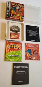 Pokemon Fire Red MINT Nintendo Game Boy Advance Boxed Complete CIB PAL - Picture 1 of 24