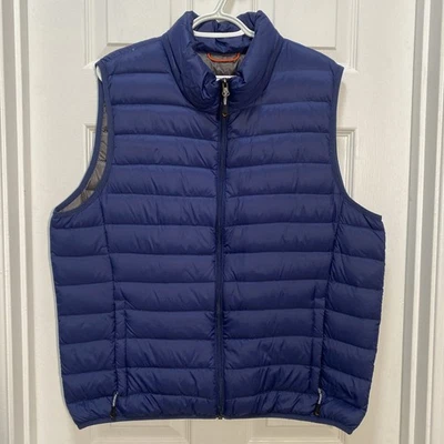 Chaleco acolchado Hawke Co para hombre chaqueta grande empacable azul marino rendimiento deportivo Foto 1 de 4