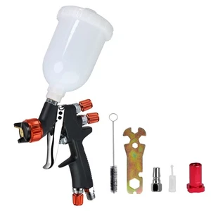 HVLP Air Spray Gun with 1.2mm Nozzles 300CC Plastic Cup,Auto Paint Spray Gun ... - Picture 1 of 7