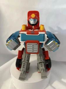 Playskool Heroes Transformers Rescue Bots Heatwave Fire-Bot Figure Toy - Picture 1 of 8