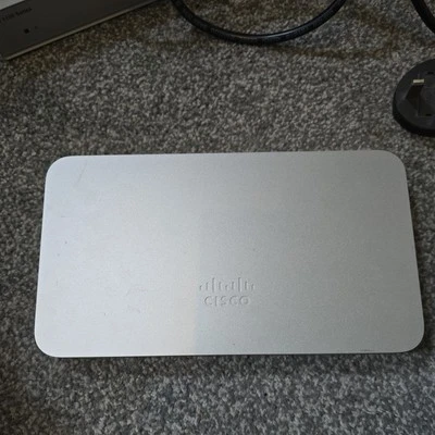 Cisco Meraki MX64  with UK power adapter - Image 1 of 4