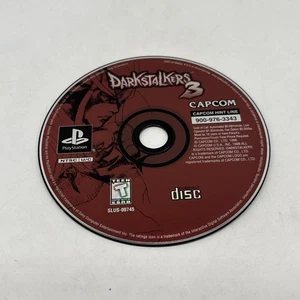 Darkstalkers 3 (Sony PlayStation 1, 1998) PS1 Nur Disc! Getestet! - Bild 1 von 6