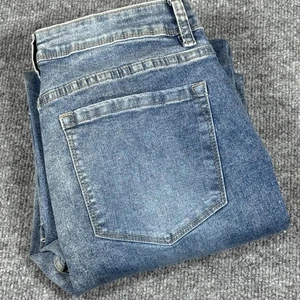 LC Lauren Conrad Jeans Damen Medium Straight Leg Stretch Denim Classic Casual - Bild 1 von 12