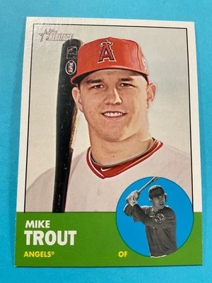 Карта 2012 Topps Heritage Mike Trout No207 - Изображение 1 из 2