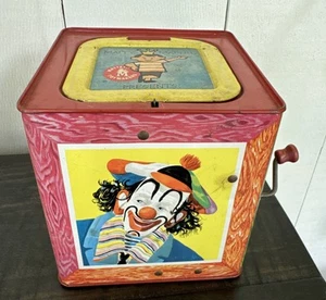 1961 Matty Mattel Jack in the Box Clown Vintage - Not Working - For Display Only - Picture 1 of 10