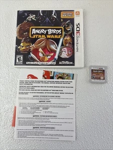 Angry Birds Star Wars (Nintendo 3DS, 2013) GETESTET SCHNELLER KOSTENLOSER VERSAND mit Handbuch - Bild 1 von 4