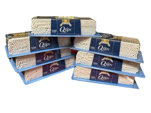 Menge 7 Q-Tips Wattestäbchen 500 Stück 7 Packungen Neu (Gesamt 3500Ct) - Bild 1 von 2