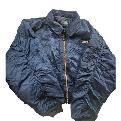 Chaqueta de Vuelo Schott CWU-R Grande Militar Bombardero Aviador Intermedio USAF Aviación Foto 1 de 4