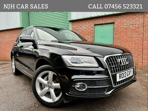 2013 (13) AUDI Q5 2.0 TFSI 225 S LINE 74,000 MILES IMMACULATE ULEZ UK DELIVERY - Picture 1 of 14