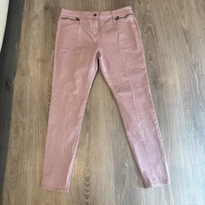Next Rosa Stretch Denim Jeans Größe 16R W36/38 L30 - Bild 1 von 6