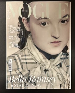 BRITISH VOGUE UK MAGAZINE APRIL  2025 BELLA RAMSEY - Picture 1 of 1