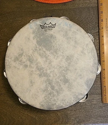 Pandereta Remo Fiberskyn de 10 pulgadas ver todas las fotos y descripción Foto 1 de 4