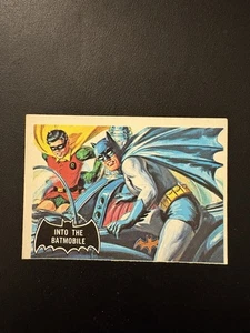 1966 OPC SET BREAK # 8 ROBIN IN PERIL BLACK BAT CARD PRINTED IN CANADA EX! - Picture 1 of 2