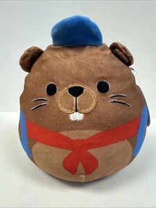 Squishmallow Chip der Biber "Back to School" 8 Zoll Plüschtier Stofftier Spielzeug - Bild 1 von 4