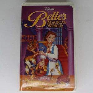 Belle's Magical World VHS 1997 Animation Disney 3 Storybook Adventures - Picture 1 of 7