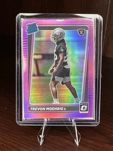 2021 Panini Donruss - Rated Rookie Trevon Moehrig #P-350 Optic Holo Pink (RC) - Bild 1 von 2