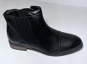 Vance Co. Herren Garrett Kappe Zehe Chelsea Stiefel Schwarz US 14 - Bild 1 von 6