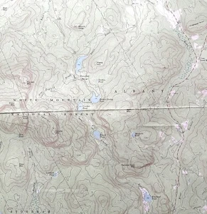 Map East Stoneham Maine 1970 Topographic Geo Survey 1:24000 27 x 22" TOPO5 - Picture 1 of 3