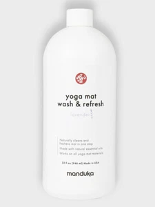 Manduka Yoga Mat Wash Cleaner and Refresh - 32oz (946ml) For all Yoga Mats - Picture 1 of 16