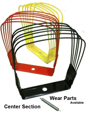 Juego de 2 (dos) piezas de desgaste de sección central para recogedor de nueces, marca Ray Griffith Foto 1 de 4