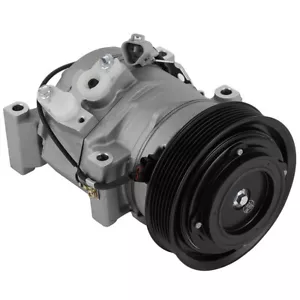 A/C Compressor with Clutch Fits 2000-2003 Toyota RAV4 2.0L 2004-2005 RAV4 2.4L - Picture 1 of 9